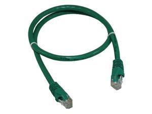 2' Green Cat6 Ethernet Patch Cable 2' Green Cat6 Ethernet Patch Cable