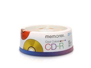MEMOREX 32024627 CD-R 80M 48X L 25SPN COOL COLORS MEMOREX 32024627 CD-R 80M 48X L 25SPN COOL COLORS