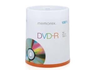 Memorex 32025641 DVD-R Discs, 4.7GB, 16x, Spindle, Silver, 100-Pack Memorex 32025641 DVD-R Discs, 4.7GB, 16x, Spindle, Silver, 100-Pack