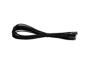 NZXT Cb-Frpan Set 300Mm Individually Sleeved Front Panel Connections Premium Cable (Black) NZXT Cb-Frpan Set 300Mm Individually Sleeved Front Panel Connections Premium Cable (Black)