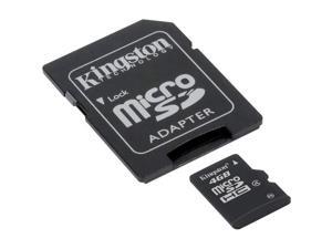 SDC4/4GB 4GB microSDHC Memory Card with SD Adapter SDC4/4GB 4GB microSDHC Memory Card with SD Adapter