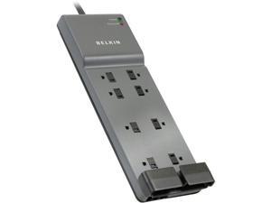 BE108200-06 Belkin 8-Outlet Surge Protector Phone Modem Protection 3390 Joules Protection BE108200-06 Belkin 8-Outlet Surge Protector Phone Modem Protection 3390 Joules Protection