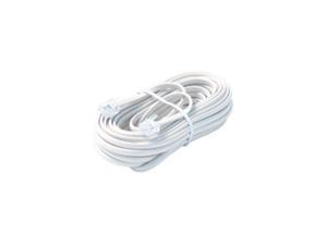 BL-324-025WH 25' White 6-Conductor Telephone Line Cord BL-324-025WH 25' White 6-Conductor Telephone Line Cord