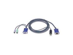 USB To PS2 Intelligent KVM Cable, 6 Ft USB To PS2 Intelligent KVM Cable, 6 Ft