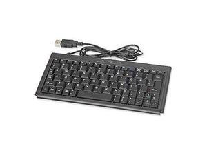 SolidTek 138 0371 Black USB Wired Super Mini Keyboard SolidTek 138 0371 Black USB Wired Super Mini Keyboard