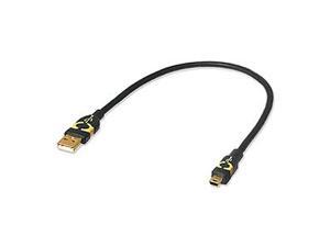 USB 2.0 Shortys, A Male To Mini 5-pin Male, 1 Ft. USB 2.0 Shortys, A Male To Mini 5-pin Male, 1 Ft.