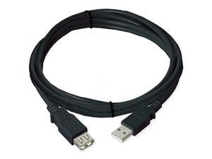 Ziotek 131 0166 USB 2.0 A Male To A Female, 6ft, Black Ziotek 131 0166 USB 2.0 A Male To A Female, 6ft, Black
