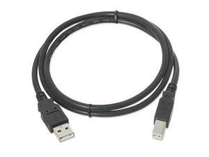 Ziotek USB 2.0 Cable A Male To B Male Blk 3ft Ziotek USB 2.0 Cable A Male To B Male Blk 3ft
