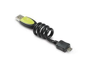 Ziotek 131 1016 Flexicord USB 2.0 Cable A Male To Micro USB, 1ft Ziotek 131 1016 Flexicord USB 2.0 Cable A Male To Micro USB, 1ft