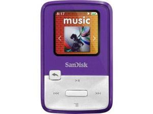 Sansa Clip Zip SDMX22-004G-A57P 4 GB Flash MP3 Player - Purple Sansa Clip Zip SDMX22-004G-A57P 4 GB Flash MP3 Player - Purple