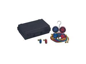 90 Degrees Manual Couplers Manifold Hose Kit, Robinair, 48510 90 Degrees Manual Couplers Manifold Hose Kit, Robinair, 48510