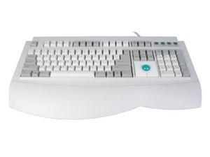 Scorpius 95 104 Key PS/2 Keyboard with Trackball Scorpius 95 104 Key PS/2 Keyboard with Trackball