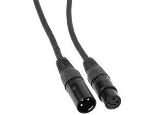 Premium DMX Cable 3-Pin Male to Female Double Shielded 75' Premium DMX Cable 3-Pin Male to Female Double Shielded 75'