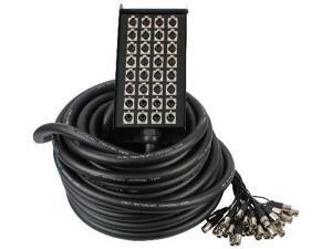 24 Send / 8 Return 98 Ft Xlr Cable Snake 24 Send / 8 Return 98 Ft Xlr Cable Snake