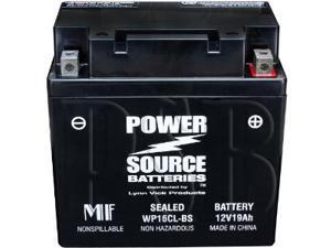 Power Source Battery WP16CL-BS (YB16CLB Replacement) 01-351 - 1 Year Manufacturer Warranty! Power Source Battery WP16CL-BS (YB16CLB Replacement) 01-351 - 1 Year Manufacturer Warranty!
