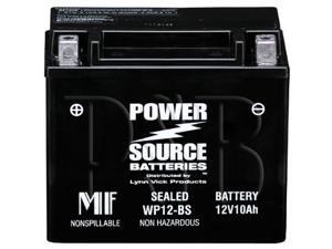 Power Source Battery WP12-BS (YTX12-BS Replacement) Sealed Battery 01-335 - 1 Year Manufacturer Warranty! Power Source Battery WP12-BS (YTX12-BS Replacement) Sealed Battery 01-335 - 1 Year Manufacturer Warranty!