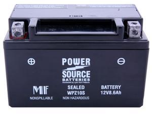 Power Source Battery WPZ10S (YTZ-10S Replacement) Sealed Battery 01-330 - 1 Year Manufacturer Warranty! Power Source Battery WPZ10S (YTZ-10S Replacement) Sealed Battery 01-330 - 1 Year Manufacturer Warranty!