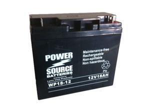 Power Source Battery WP18-12 91-218 - 1 Year Manufacturer Warranty! Power Source Battery WP18-12 91-218 - 1 Year Manufacturer Warranty!