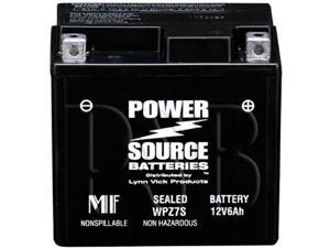 Power Source Battery WPZ7S (YTZ7S Replacement) Sealed Battery 01-322 - 1 Year Manufacturer Warranty! Power Source Battery WPZ7S (YTZ7S Replacement) Sealed Battery 01-322 - 1 Year Manufacturer Warranty!