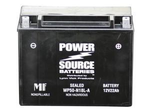 Power Source Batteries WP50-N18L-A Sealed Maintenance Free Battery 01-360 - 1 Year Manufacturer Warranty! Power Source Batteries WP50-N18L-A Sealed Maintenance Free Battery 01-360 - 1 Year Manufacturer Warranty!