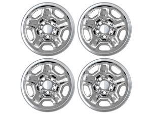 Set of 4 Chrome 15" Hub cap Wheel Skins: 2005-14 Toyota Tacoma Regular Cab 15x6 Inch 5 Lug Steel Rim - Aftermarket: IMP/66X Set of 4 Chrome 15" Hub cap Wheel Skins: 2005-14 Toyota Tacoma Regular Cab 15x6 Inch 5 Lug Steel Rim - Aftermarket: IMP/66X