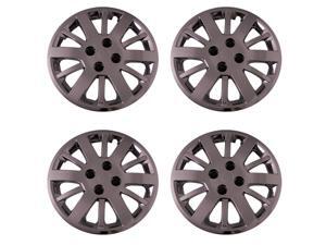 Set of 4 Chrome 15 Inch Chevy Cobalt 12 Spoke Replacement Hubcaps w/ Bolt On Retention System - Aftermarket: IWC453/15C Set of 4 Chrome 15 Inch Chevy Cobalt 12 Spoke Replacement Hubcaps w/ Bolt On Retention System - Aftermarket: IWC453/15C