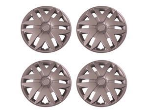 Set of 4 Silver 16 Inch Aftermarket Replacement Hubcaps with Metal Clip Retention System - Aftermarket Part: IWC416/16S Set of 4 Silver 16 Inch Aftermarket Replacement Hubcaps with Metal Clip Retention System - Aftermarket Part: IWC416/16S