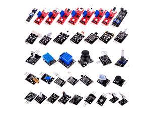 Ultimate 37" 1 Sensor Modules Kit for Arduino & MCU Education User Starter Vibration Resistor Infrared Emission Active Buzzer Obstacle Avoidance Key Switch Temperature Ultimate 37" 1 Sensor Modules Kit for Arduino & MCU Education User Starter Vibration Resistor Infrared Emission Active Buzzer Obstacle Avoidance Key Switch Temperature