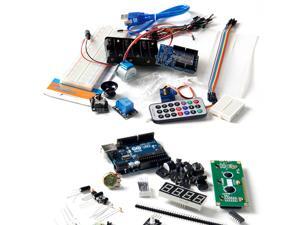 UNO R3 Upgrade Kit with Motor LCD Servo Module for Arduino AVR Starter For 24 Experiment Servo Control LED Flashes Hello World Traffic Light Design Fire Alarm 1602 LCD Stepper Motor UNO R3 Upgrade Kit with Motor LCD Servo Module for Arduino AVR Starter For 24 Experiment Servo Control LED Flashes Hello World Traffic Light Design Fire Alarm 1602 LCD Stepper Motor