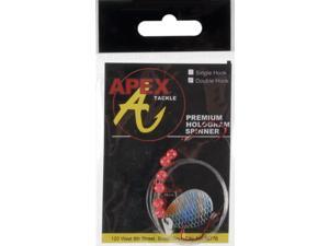 Apex Bass Fishing Lure SC3D-23-1 Hologram Spinner Rigs Sickle Hook Shiner Apex Bass Fishing Lure SC3D-23-1 Hologram Spinner Rigs Sickle Hook Shiner