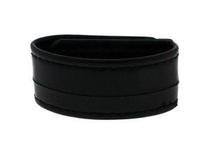 Bianchi 22090 AccuMold Elite Black Plain Leather Hidden Snap Belt Keepers 4 Pack Bianchi 22090 AccuMold Elite Black Plain Leather Hidden Snap Belt Keepers 4 Pack