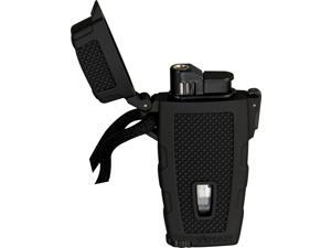 Xikar XX520BK Butane Lighter Stratosphere Lighter 3" X 1 3/4 Black Checkered Rub Xikar XX520BK Butane Lighter Stratosphere Lighter 3" X 1 3/4 Black Checkered Rub