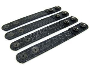 Bianchi 22091 Black Premium Lightweight Basketweave AccuElite Belt Keeper 4 Pack Bianchi 22091 Black Premium Lightweight Basketweave AccuElite Belt Keeper 4 Pack