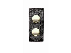 Bianchi AccuMold Elite 22187 Pack Of 4 Basketweave Belt Keepers With Brass Snaps Bianchi AccuMold Elite 22187 Pack Of 4 Basketweave Belt Keepers With Brass Snaps