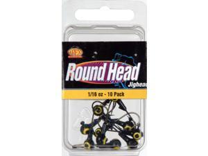 Apex Fishing RH16-7-10 Round Jig Head 1/16 OZ Black 10 Pack Apex Fishing RH16-7-10 Round Jig Head 1/16 OZ Black 10 Pack