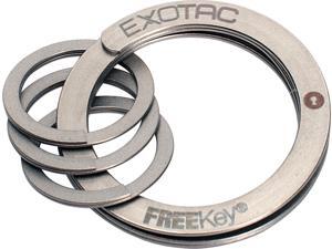 Exotac 2825 Freekey System Noexport All Stainless Construction W/ 3 Mini Rings Exotac 2825 Freekey System Noexport All Stainless Construction W/ 3 Mini Rings