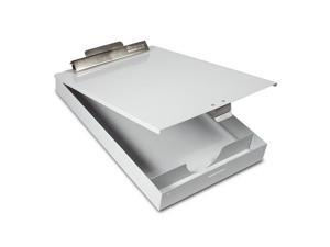 Saunders Portable Storage Clipboard, Letter, Silver Saunders Portable Storage Clipboard, Letter, Silver
