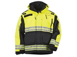 5.11 48073724L 48073 Dark Navy Men's Responder Hi-Vis Parka SZ LG Regular 5.11 48073724L 48073 Dark Navy Men's Responder Hi-Vis Parka SZ LG Regular
