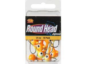 Apex RH14-1-10 Freshwater Round Jig Head 1/4 OZ Chartruese/Orange Apex RH14-1-10 Freshwater Round Jig Head 1/4 OZ Chartruese/Orange