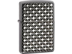 Zippo ZOZO28186 Traditional Lighter Engine Turned Star Pattern Armor Case Zippo ZOZO28186 Traditional Lighter Engine Turned Star Pattern Armor Case
