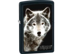 Zippo ZO28303 Hunting/Wildlife Lighter White Wolf Black Matte Zo28303 Ligher Typ Zippo ZO28303 Hunting/Wildlife Lighter White Wolf Black Matte Zo28303 Ligher Typ
