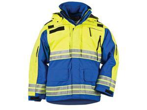 5.11 480736934X 48073 Royal Blue Men's Responder Hi-Vis Parka SZ 4XL Regular 5.11 480736934X 48073 Royal Blue Men's Responder Hi-Vis Parka SZ 4XL Regular