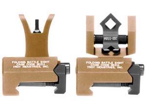 Troy BattleSight Micro, Front and Rear Sight, Di-Optic Aperture, Picatinny, Flat Dark Earth Finish SSIG-MCM-SSFT-00 Troy BattleSight Micro, Front and Rear Sight, Di-Optic Aperture, Picatinny, Flat Dark Earth Finish SSIG-MCM-SSFT-00