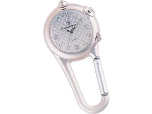 Smith & Wesson SWW36SIL Wesson Carabiner Watch Silver Face & Body 3 1/4" X 1 Smith & Wesson SWW36SIL Wesson Carabiner Watch Silver Face & Body 3 1/4" X 1