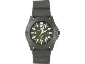 Smith & Wesson SWW-12T-R Wesson Soldier Watch Black Rubber Wrist Band Tritium Smith & Wesson SWW-12T-R Wesson Soldier Watch Black Rubber Wrist Band Tritium
