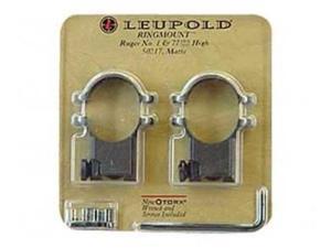 Leupold Ring Mount 1" High Matte Ruger #1 & 77 22 LP50217 030317502171 Leupold Ring Mount 1" High Matte Ruger #1 & 77 22 LP50217 030317502171