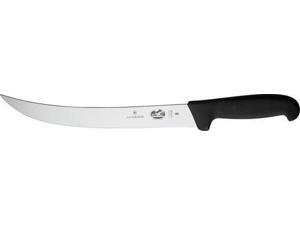 VICTORINOX Fixed Knives Breaking Knife 10 1/4" Curved Blade Black Fibrox VNVNVN4 VICTORINOX Fixed Knives Breaking Knife 10 1/4" Curved Blade Black Fibrox VNVNVN4