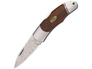Moki MK207IEGE Clio Lockback Folding Knife Ironwood Stainless Blade Moki MK207IEGE Clio Lockback Folding Knife Ironwood Stainless Blade