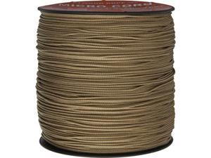 Parachute Cord RG1137 Micro Cord Tan 1.18mm x 1,000 ft. Braided Nylon Parachute Cord RG1137 Micro Cord Tan 1.18mm x 1,000 ft. Braided Nylon