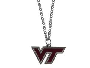 NCAA CN61SC Virginia Tech Logo 20" Chain Necklace w/ Cast Pendant NCAA CN61SC Virginia Tech Logo 20" Chain Necklace w/ Cast Pendant